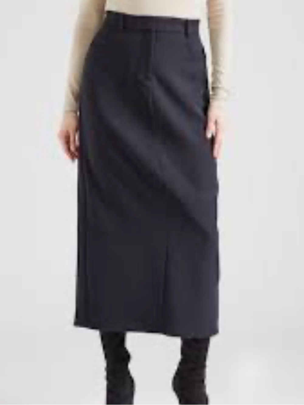 Abercrombie & Fitch Women’s Tailored Waisted Midi-Skirt - Size “L”